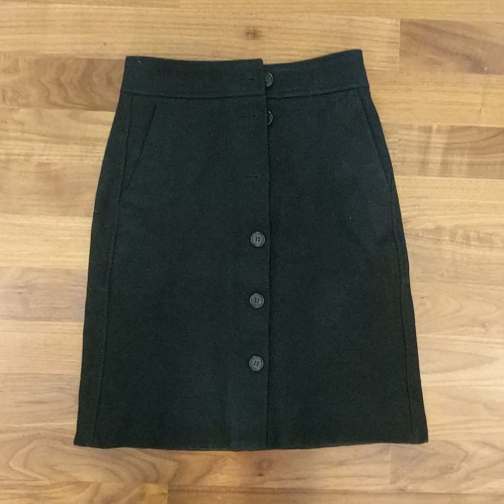 J Crew Wool Skirt